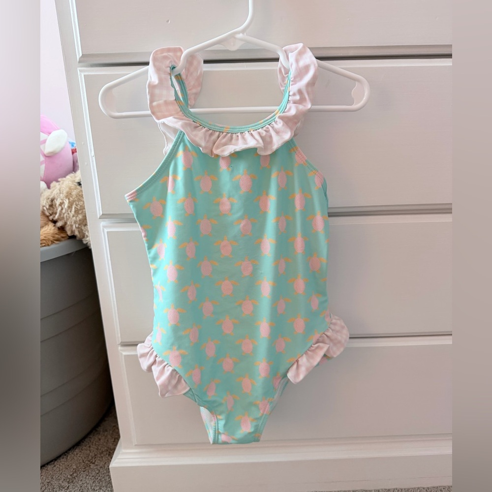 Stitchy Fish Turtle Bathing Suit